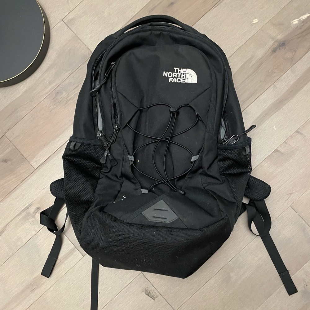 north face classic black backpack